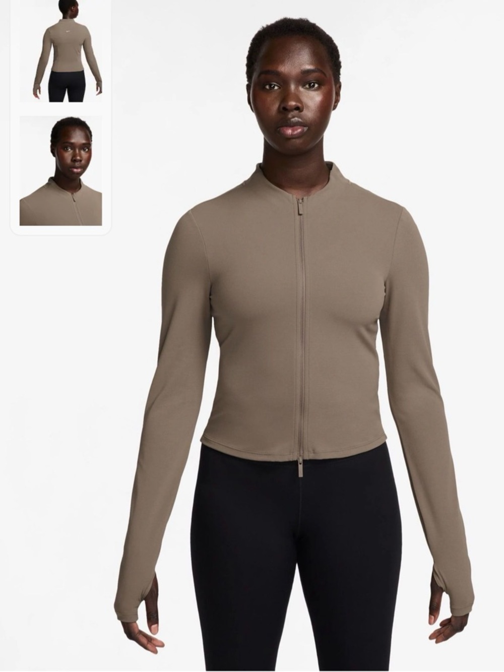 NWT- Nike Dri Fit Zip Up